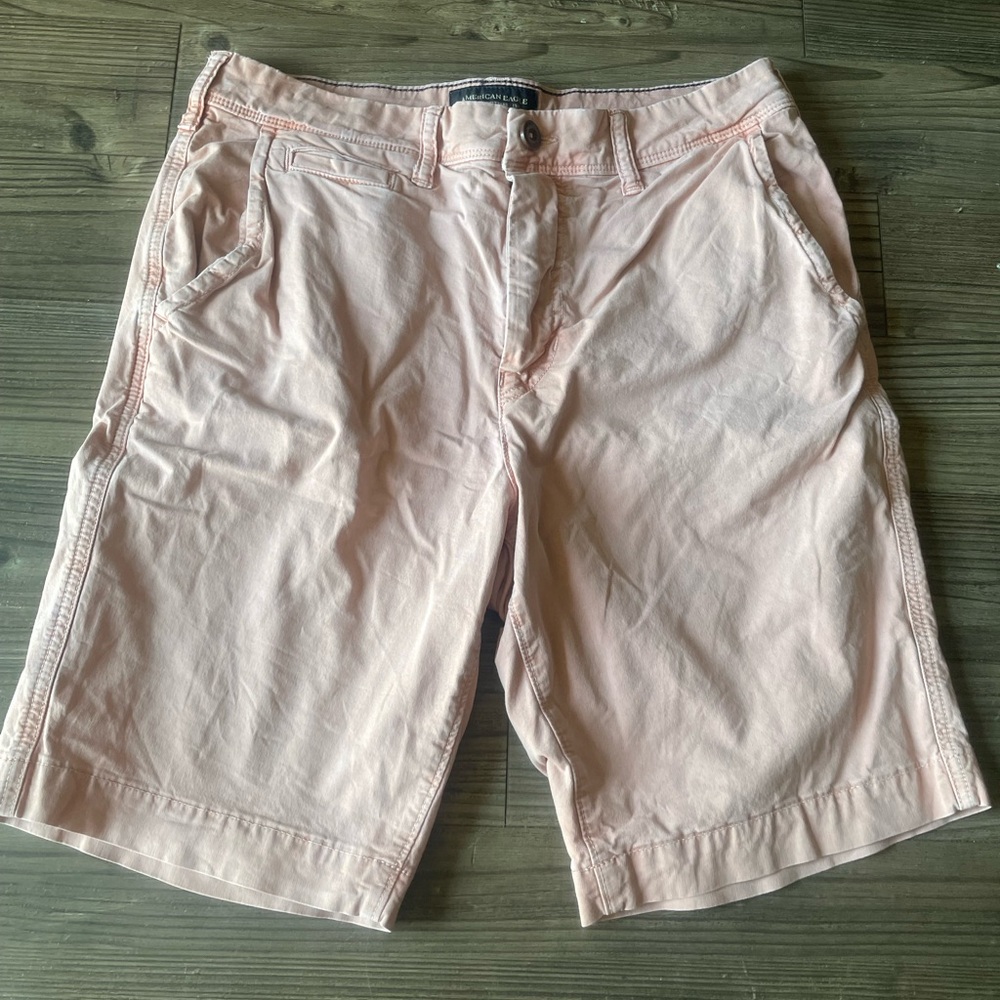American Eagle Outfitters Pink Cargo Shorts
